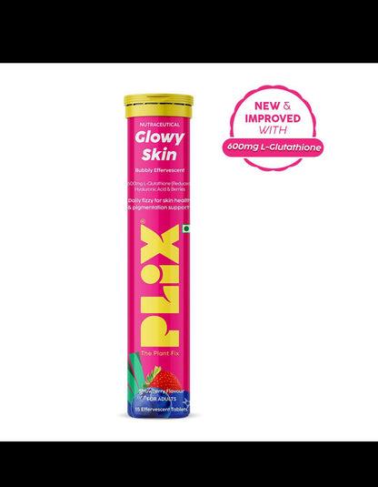 Glowy Skin Bubbly Effervescent Tablets – 600 mg L-Glutathione