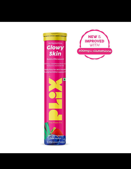 Glowy Skin Bubbly Effervescent Tablets – 600 mg L-Glutathione