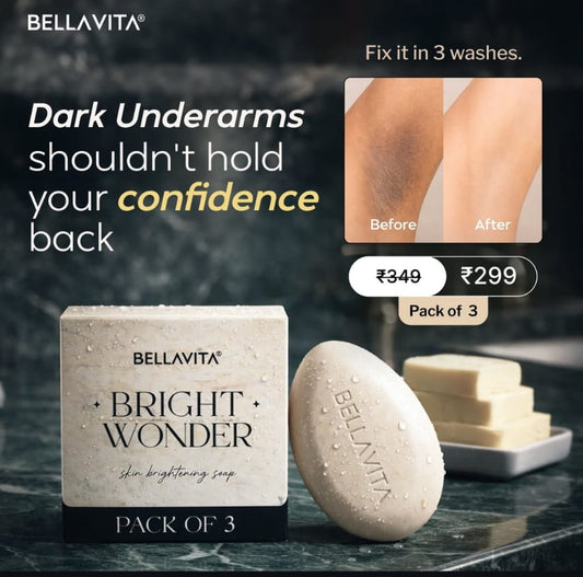 BellaVita Bright Wonder Soap – Pack of 3